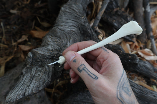 Red Fox Bone Calligraphy Pen