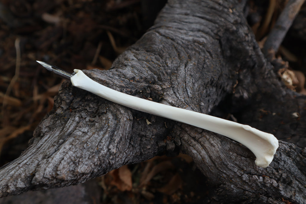 Red Fox Bone Calligraphy Pen