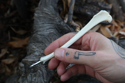 Red Fox Bone Calligraphy Pen
