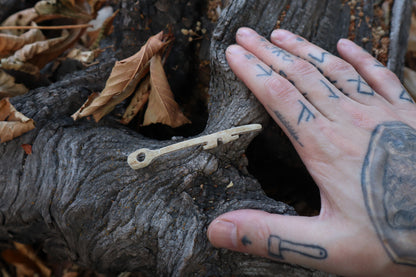 Great Pyrenees Bone Skeleton Key
