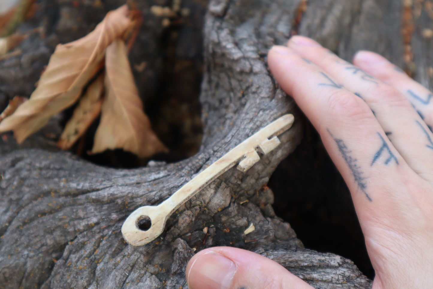 Great Pyrenees Bone Skeleton Key