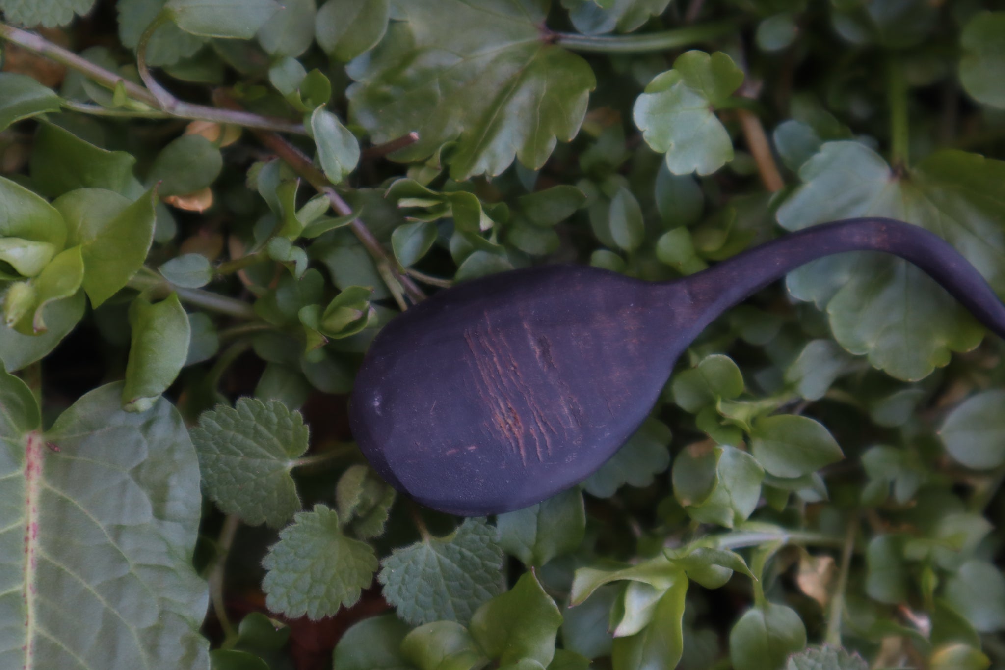 Goat Horn Offering Spoon