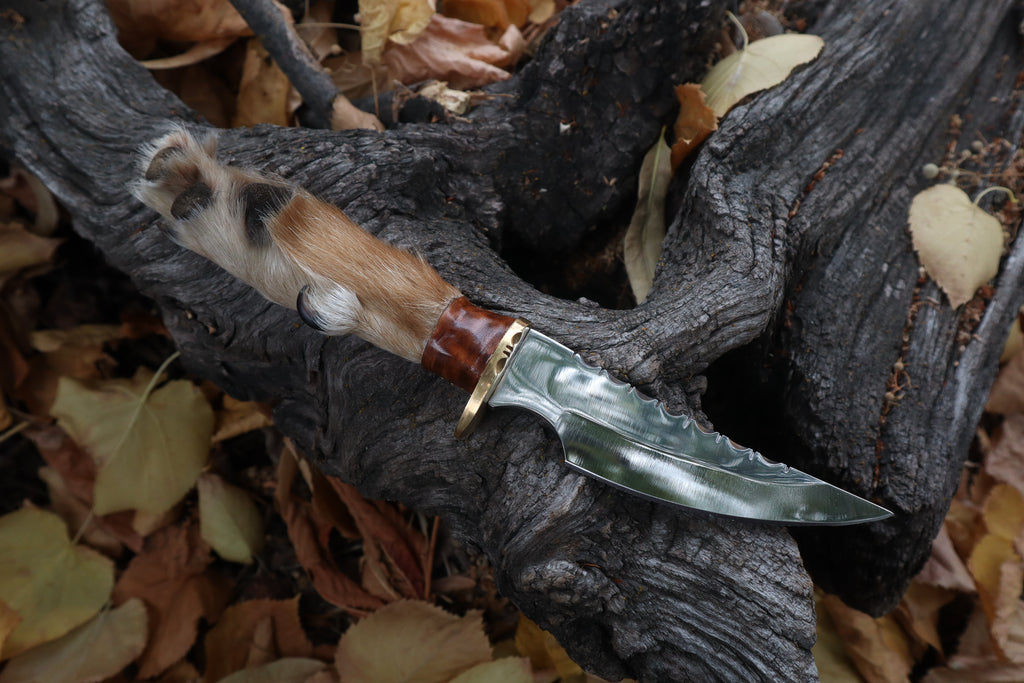Sorceror's Coyote Paw Knife
