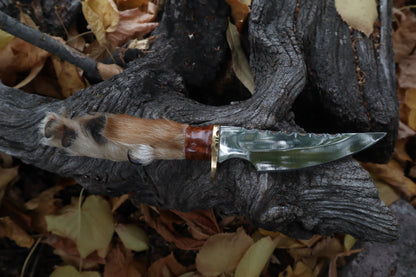 Sorceror's Coyote Paw Knife