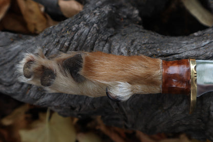 Sorceror's Coyote Paw Knife