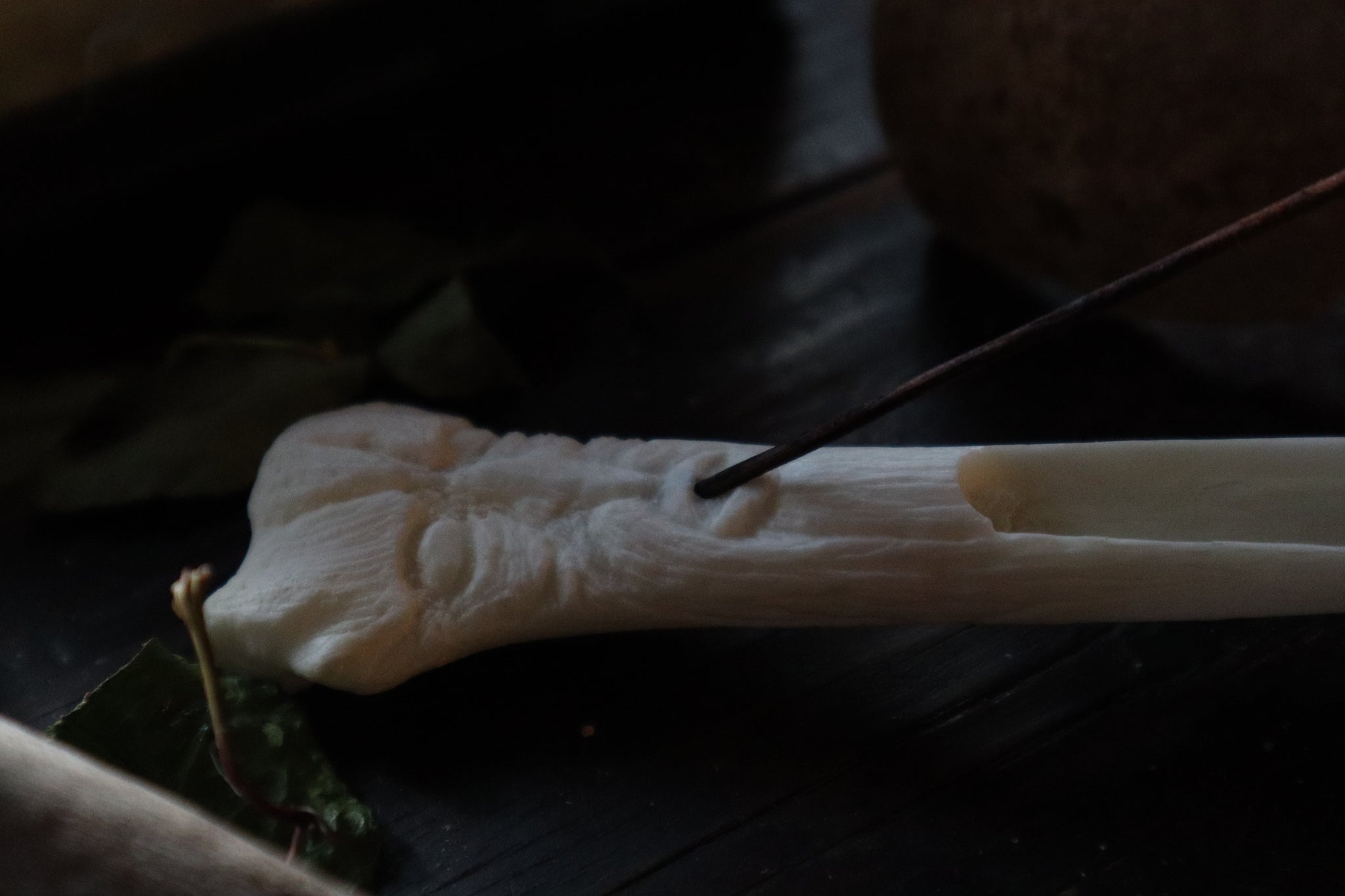 Wolf Bone Forest Spirit Incense Burner