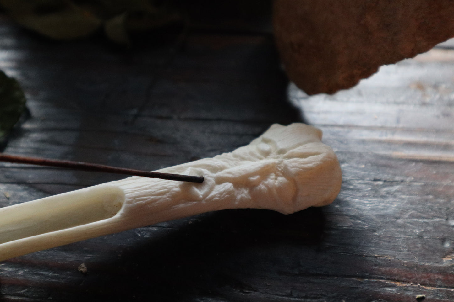 Wolf Bone Forest Spirit Incense Burner