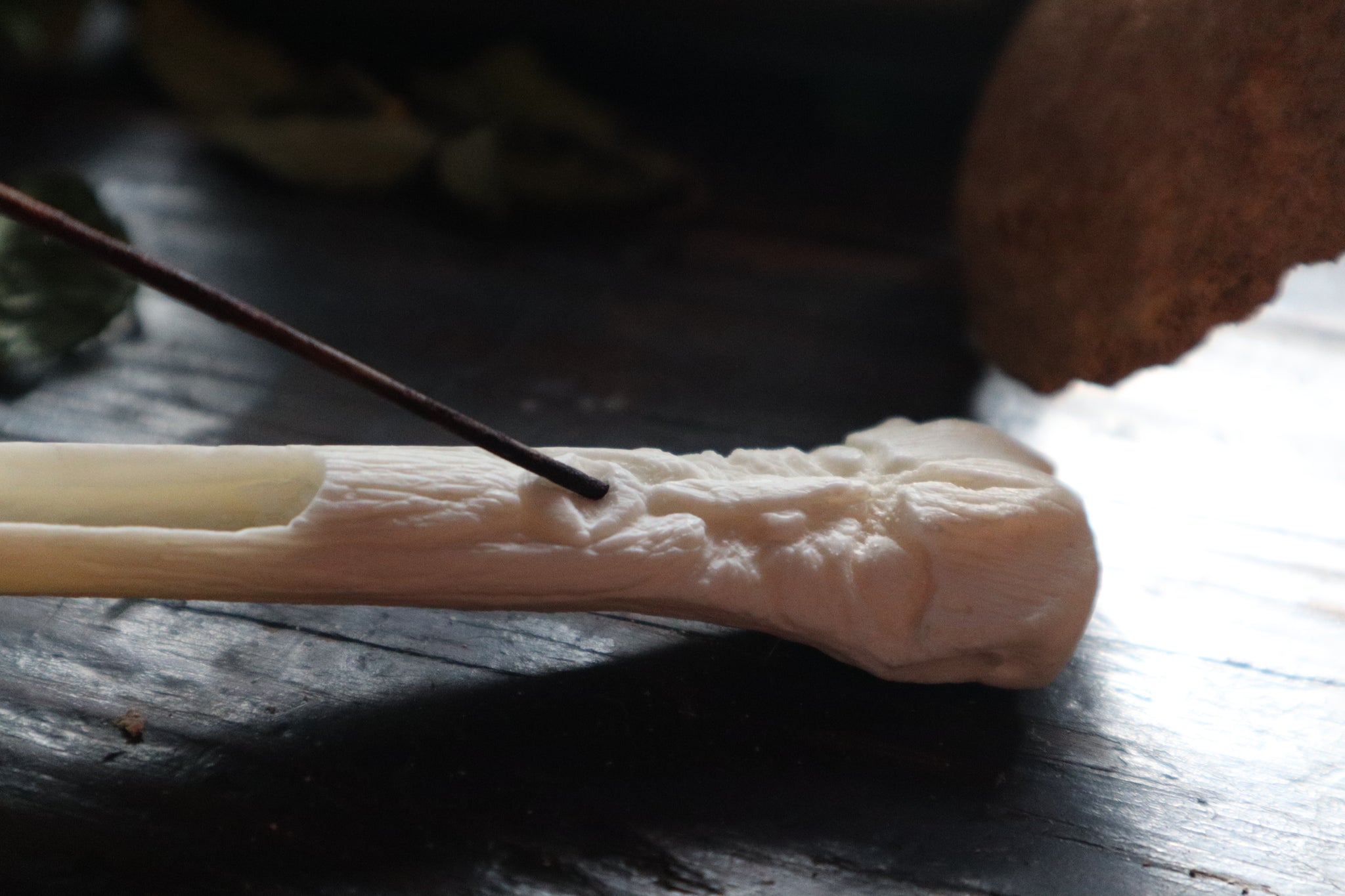 Wolf Bone Forest Spirit Incense Burner