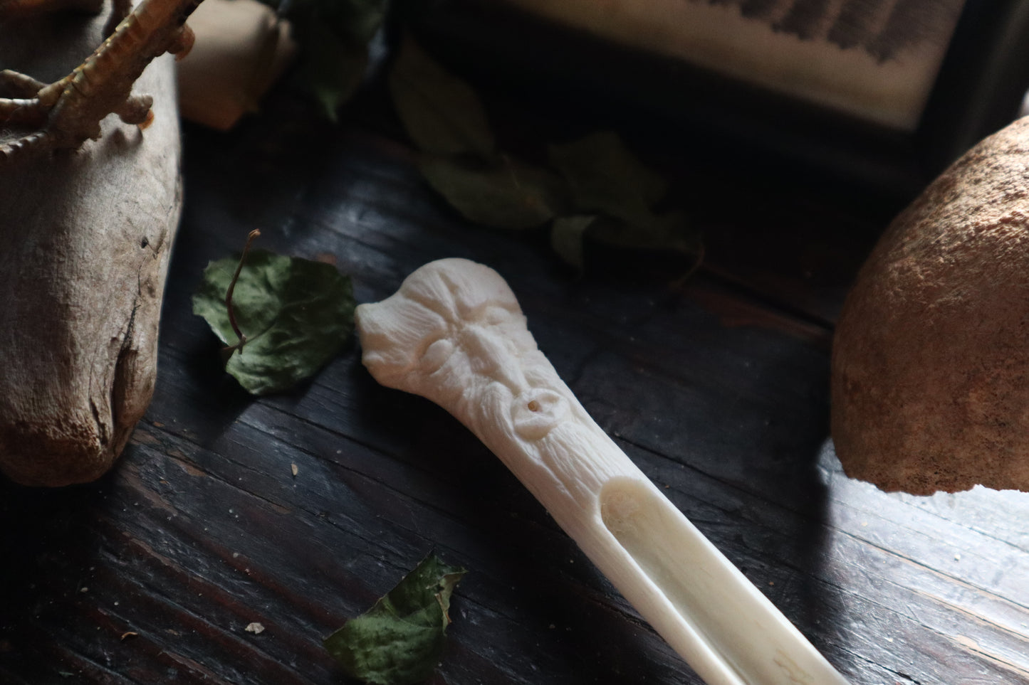 Wolf Bone Forest Spirit Incense Burner