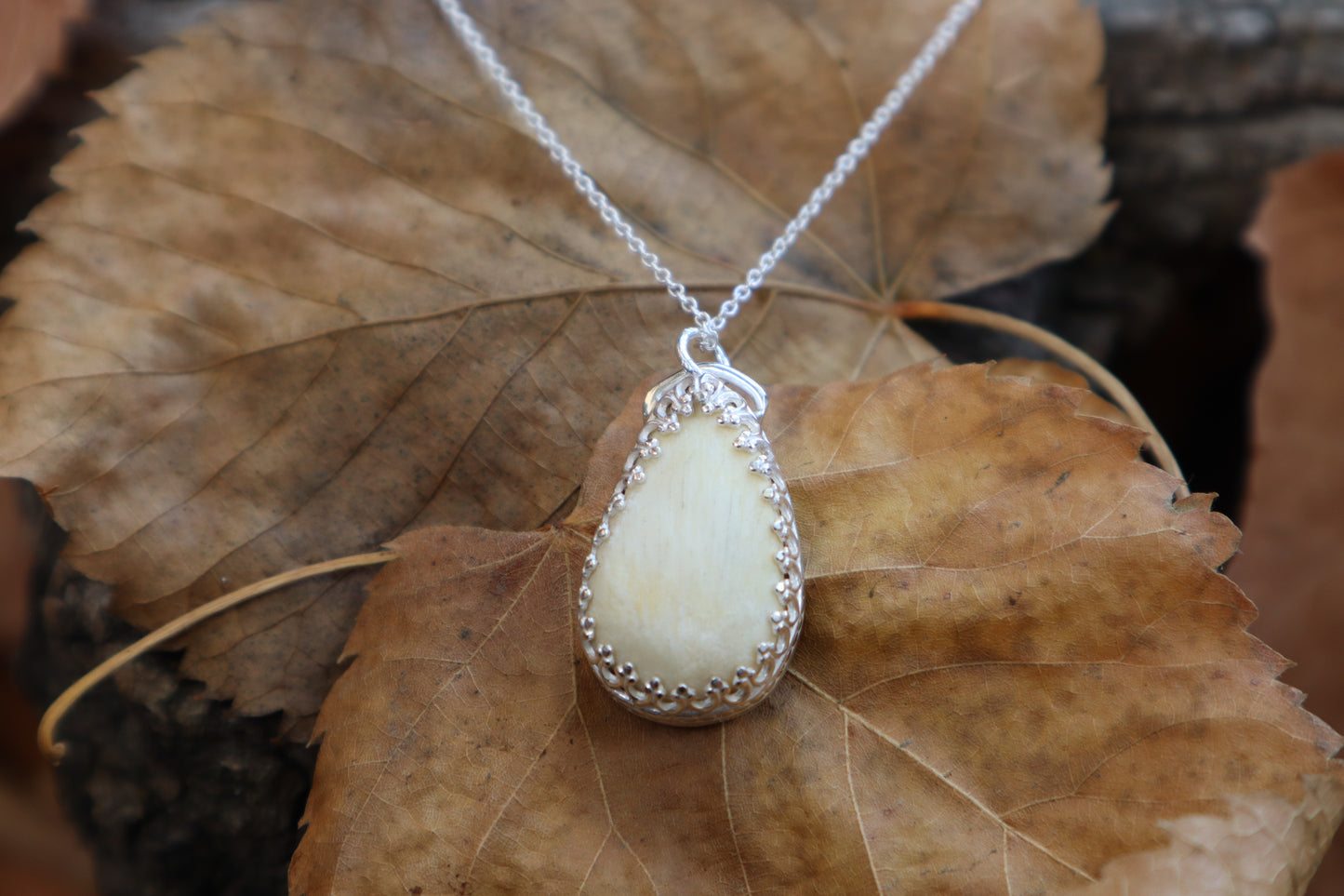 Bobcat Patella Necklace