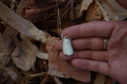 Wolf Patella Necklace
