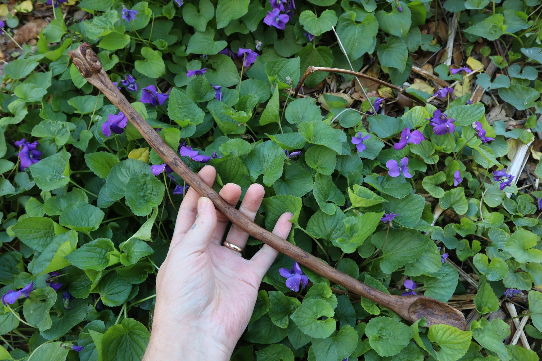 Black Walnut Blótboli Spoon