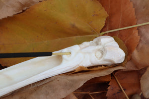 Forest Spirit Whitetail Deer Bone Incense Burner