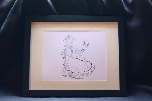 rót - Framed Original Drawing