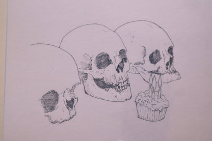 Anassa Eneroi - Framed Original Drawing