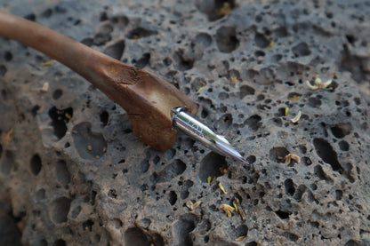 Reserved for Kelsey - Red Fox Bone Calligraphy Pen