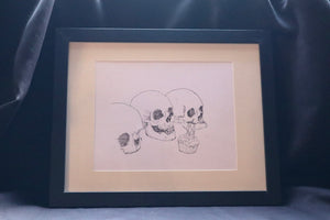 Anassa Eneroi - Framed Original Drawing