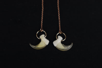 Cat Claw Earrings - 14k Rose Gold