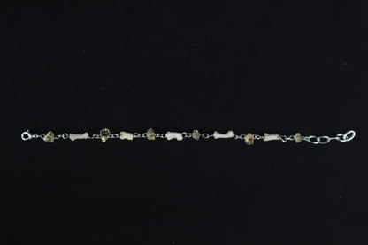 Cat Phalange and Citrine Bracelet