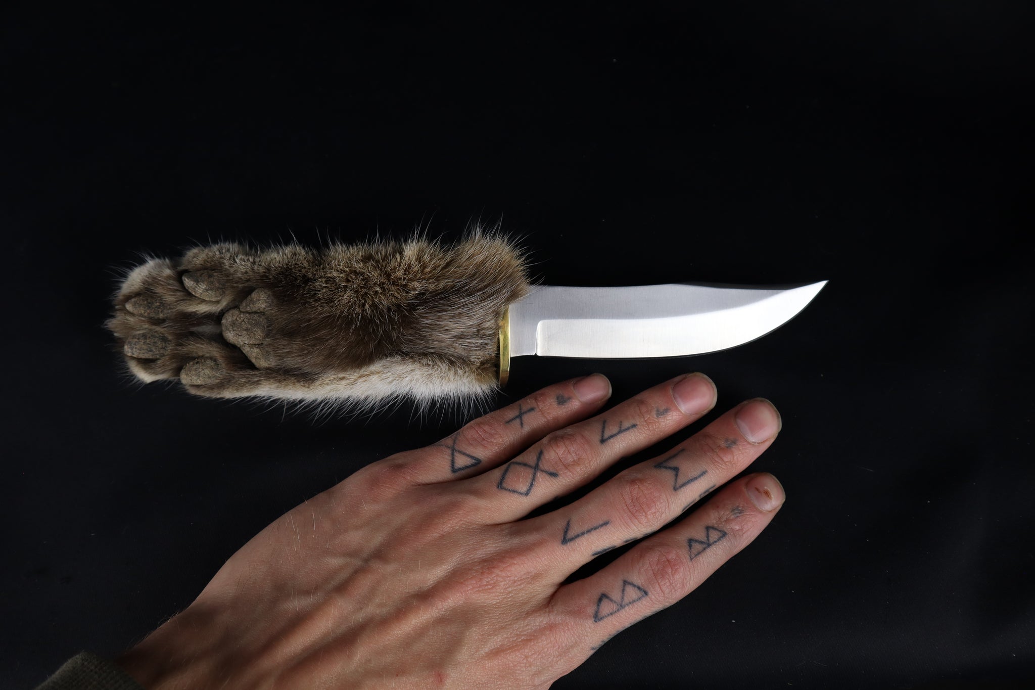 Bobcat Paw Knife