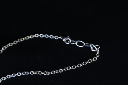 Raccoon Skull Slice Necklace