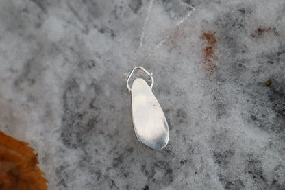 Raccoon Skull Fragment Necklace - .925 Sterling Silver