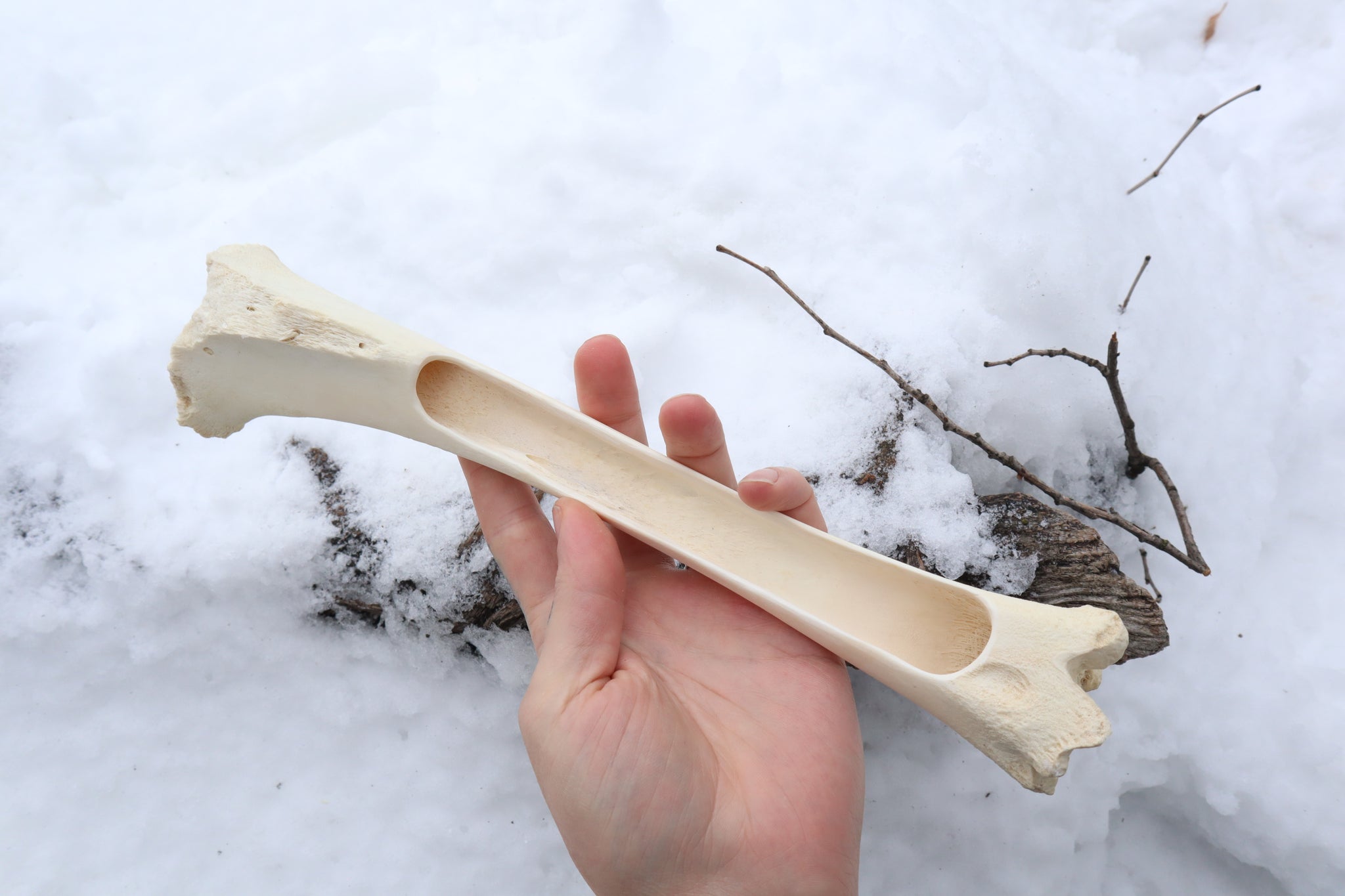 Elk Bone Incense Burner