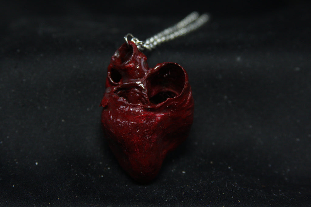 Bobcat Heart Necklace