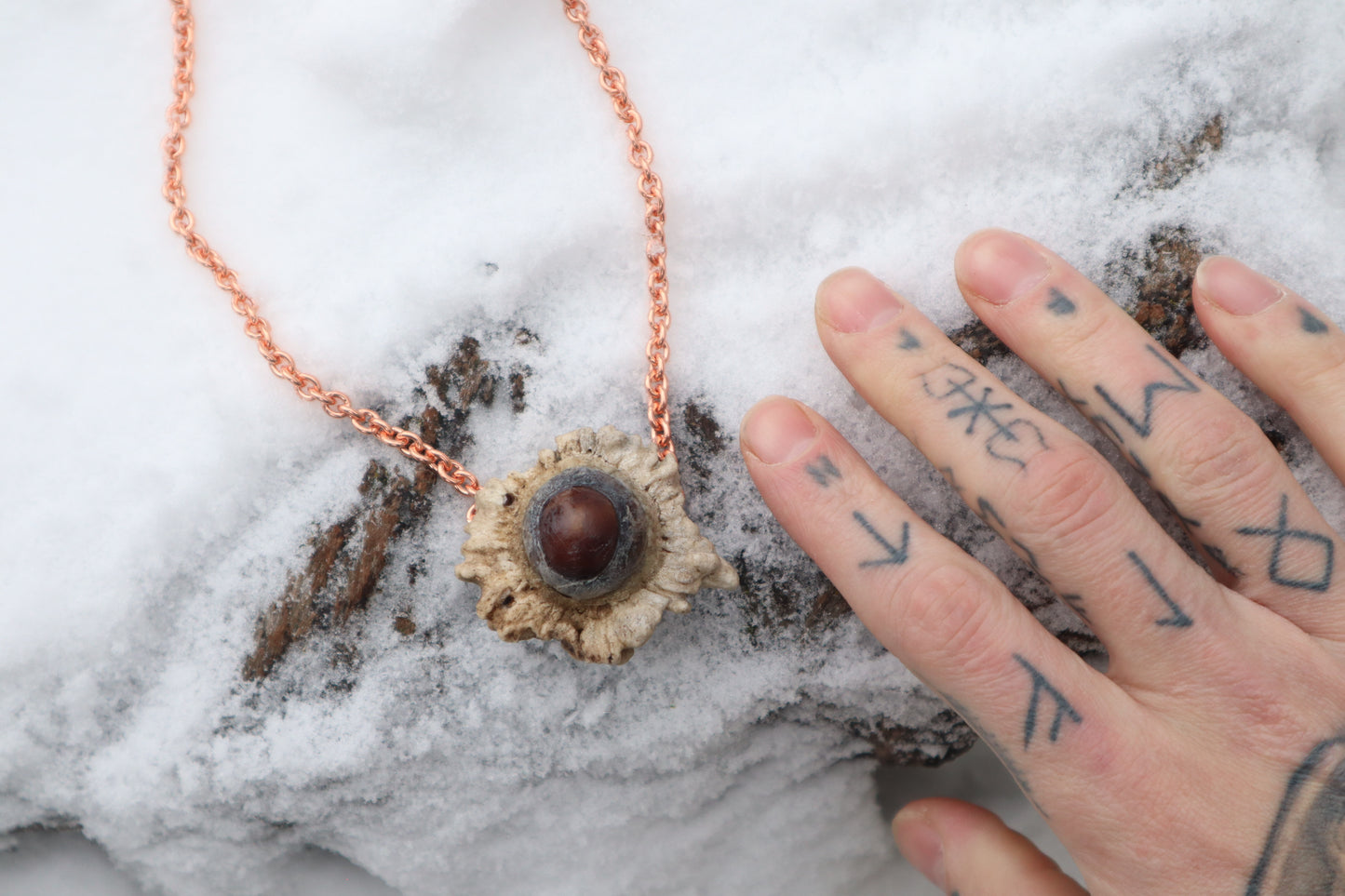 Whitetail Fawn Eyeball Talisman