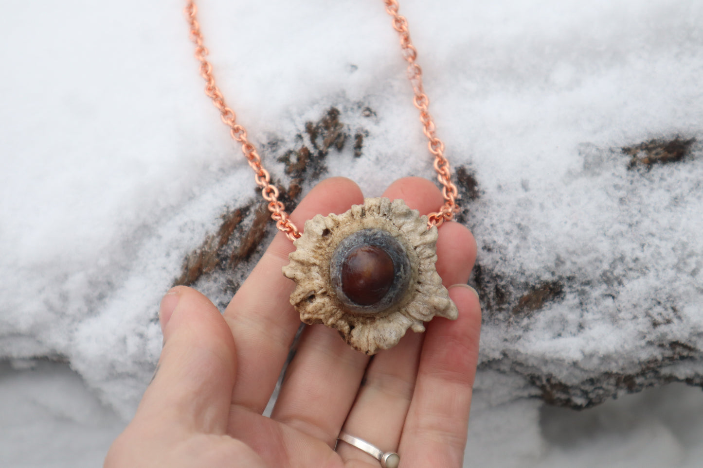 Whitetail Fawn Eyeball Talisman