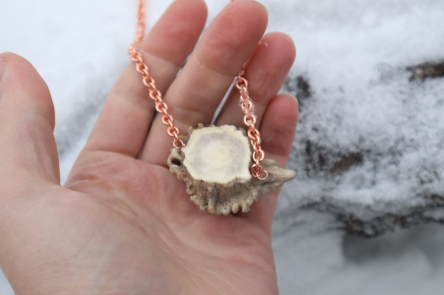 Whitetail Fawn Eyeball Talisman