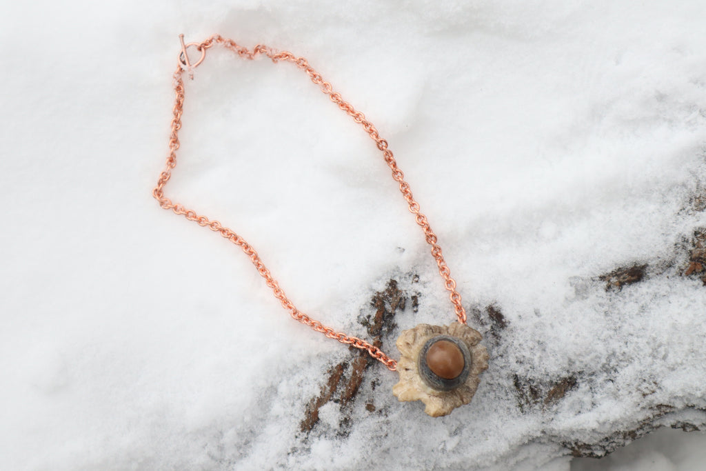Whitetail Fawn Eyeball Talisman