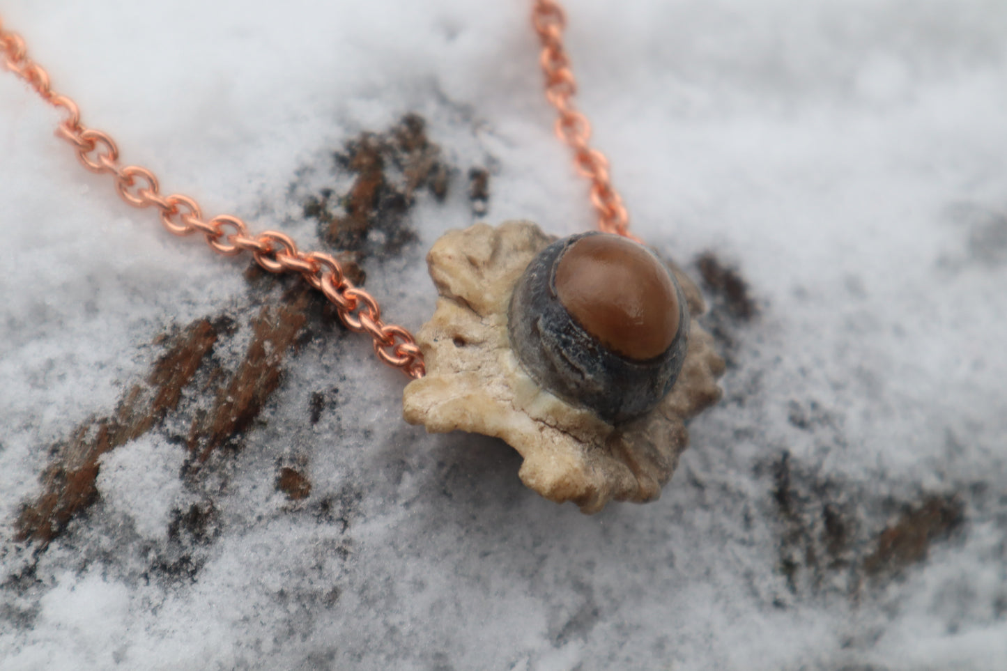 Whitetail Fawn Eyeball Talisman