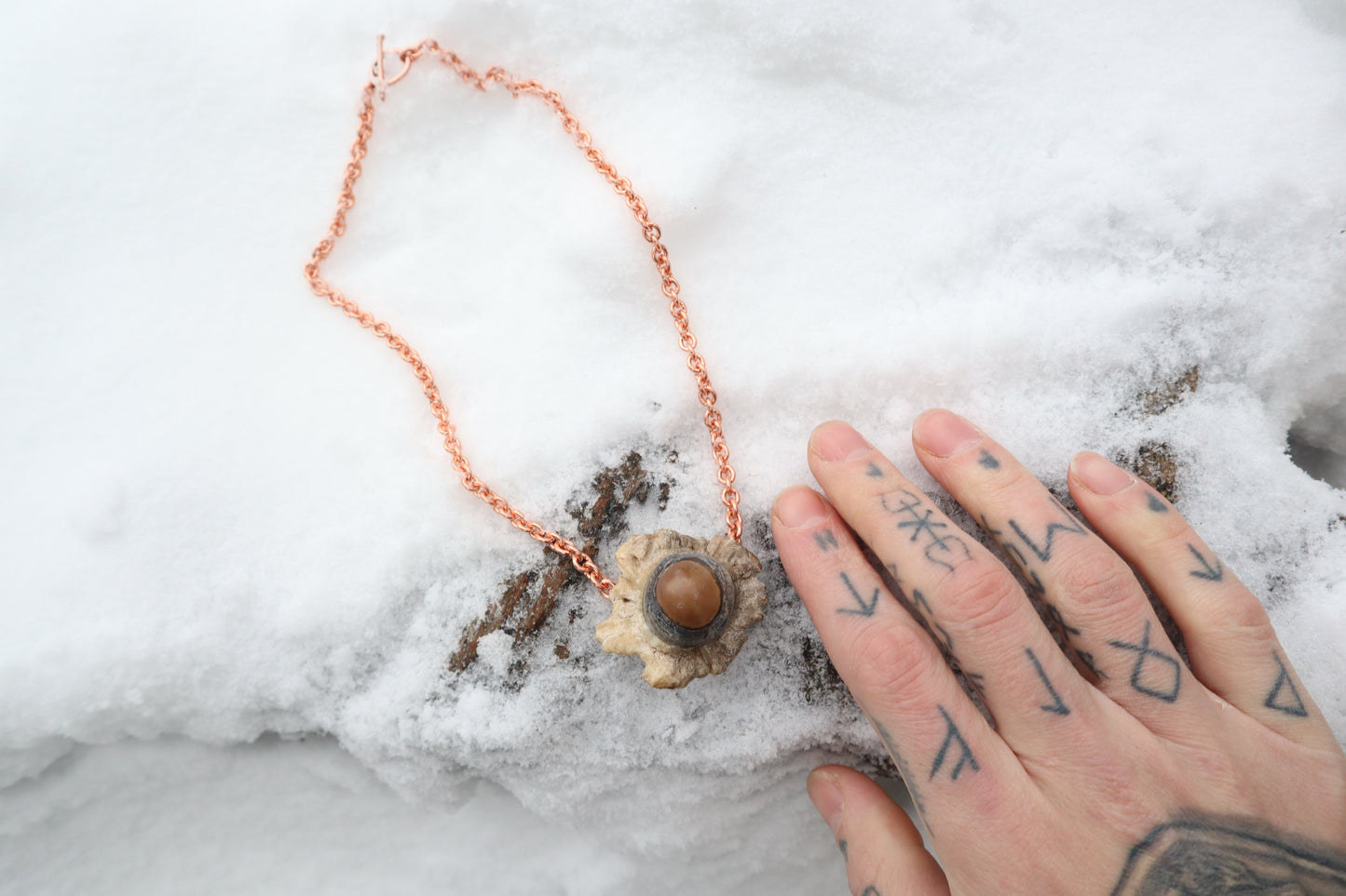 Whitetail Fawn Eyeball Talisman