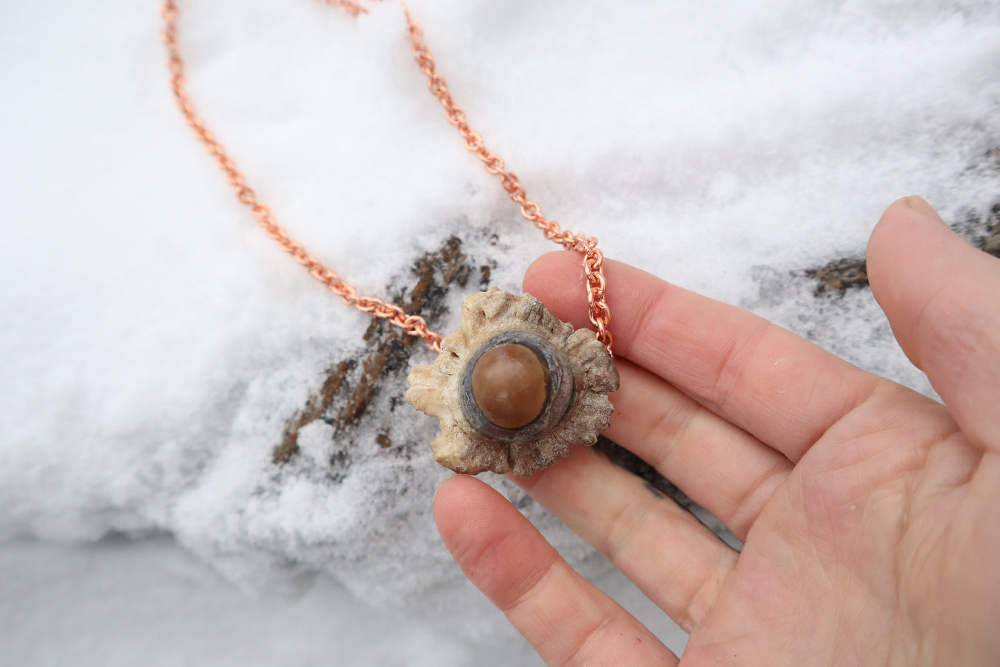 Whitetail Fawn Eyeball Talisman