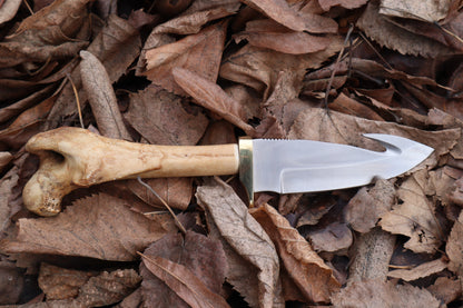 Great Pyrenees Mountain Dog Femur Knife