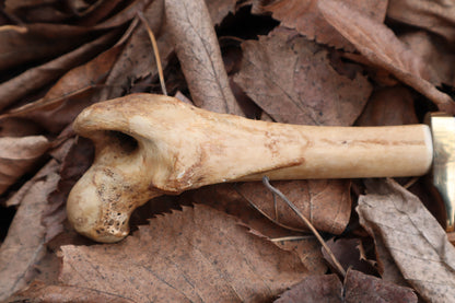 Great Pyrenees Mountain Dog Femur Knife