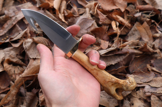 Great Pyrenees Mountain Dog Femur Knife