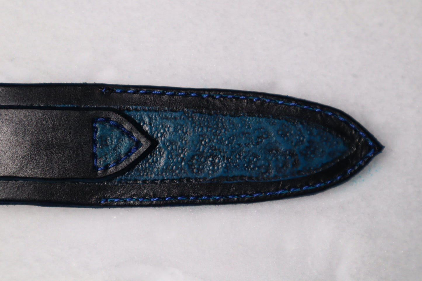 Damascus Whitetail Fawn Eye Knife