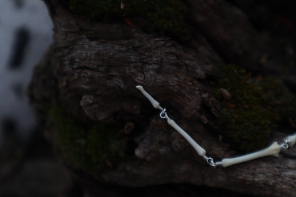 Fluid Red Fox Tail Articulation with Ouroboros Ring