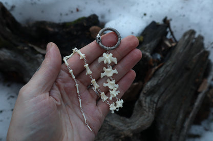 Fluid Groundhog Tail Articulation with Ouroboros Ring