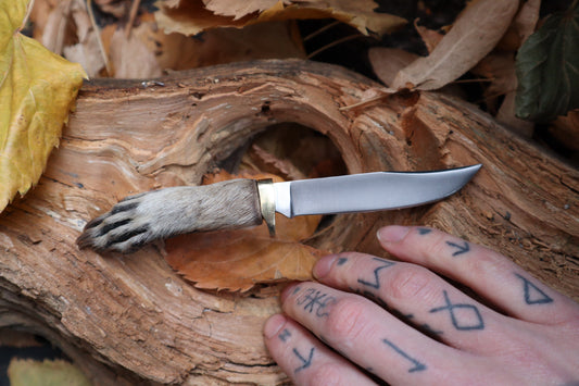 Raccoon Paw Knife