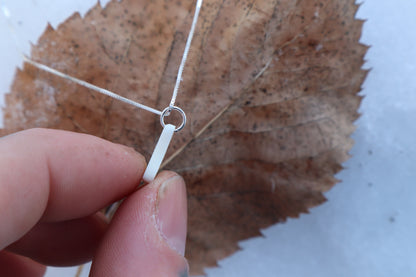 Red Fox Tibia Slice Necklace