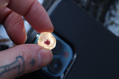 Crystal Red Fox Eyeball