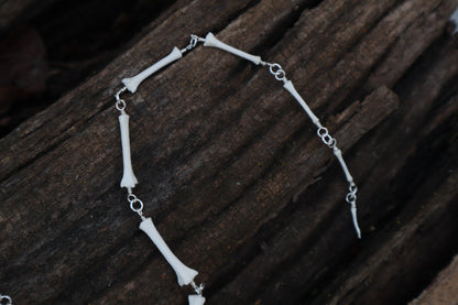 Fluid Red Fox Tail Articulation with Ouroboros Ring