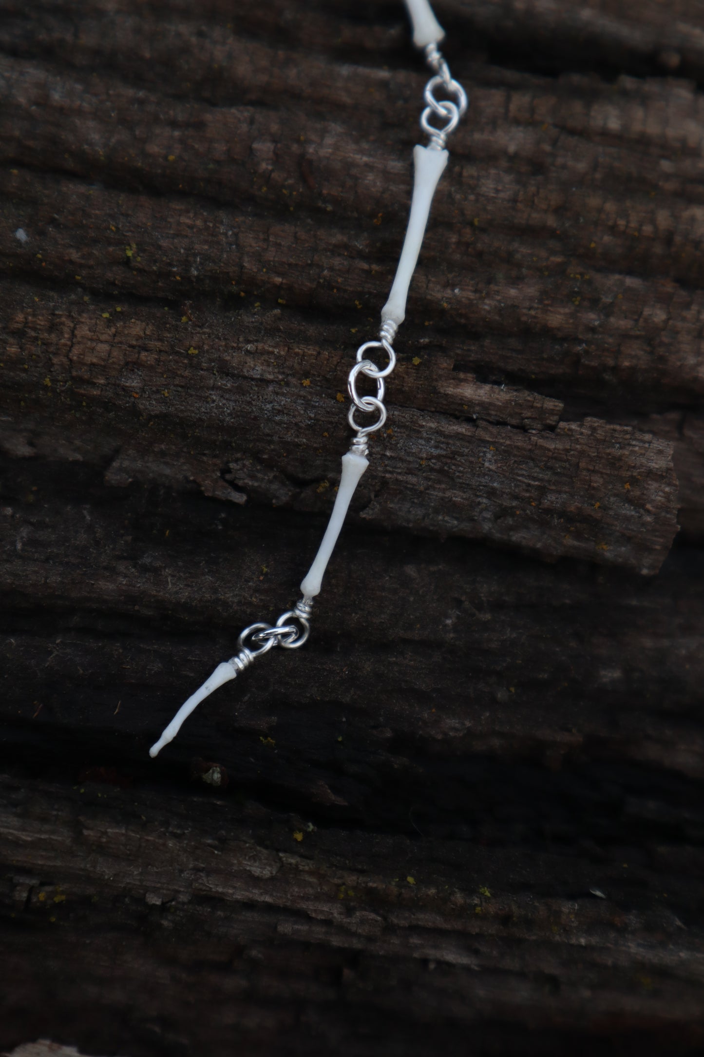 Fluid Red Fox Tail Articulation with Ouroboros Ring