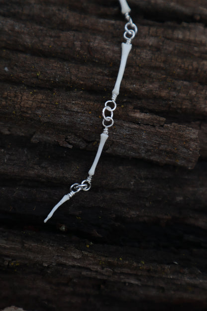 Fluid Red Fox Tail Articulation with Ouroboros Ring