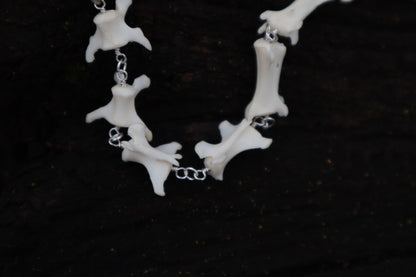Fluid Red Fox Tail Articulation with Ouroboros Ring