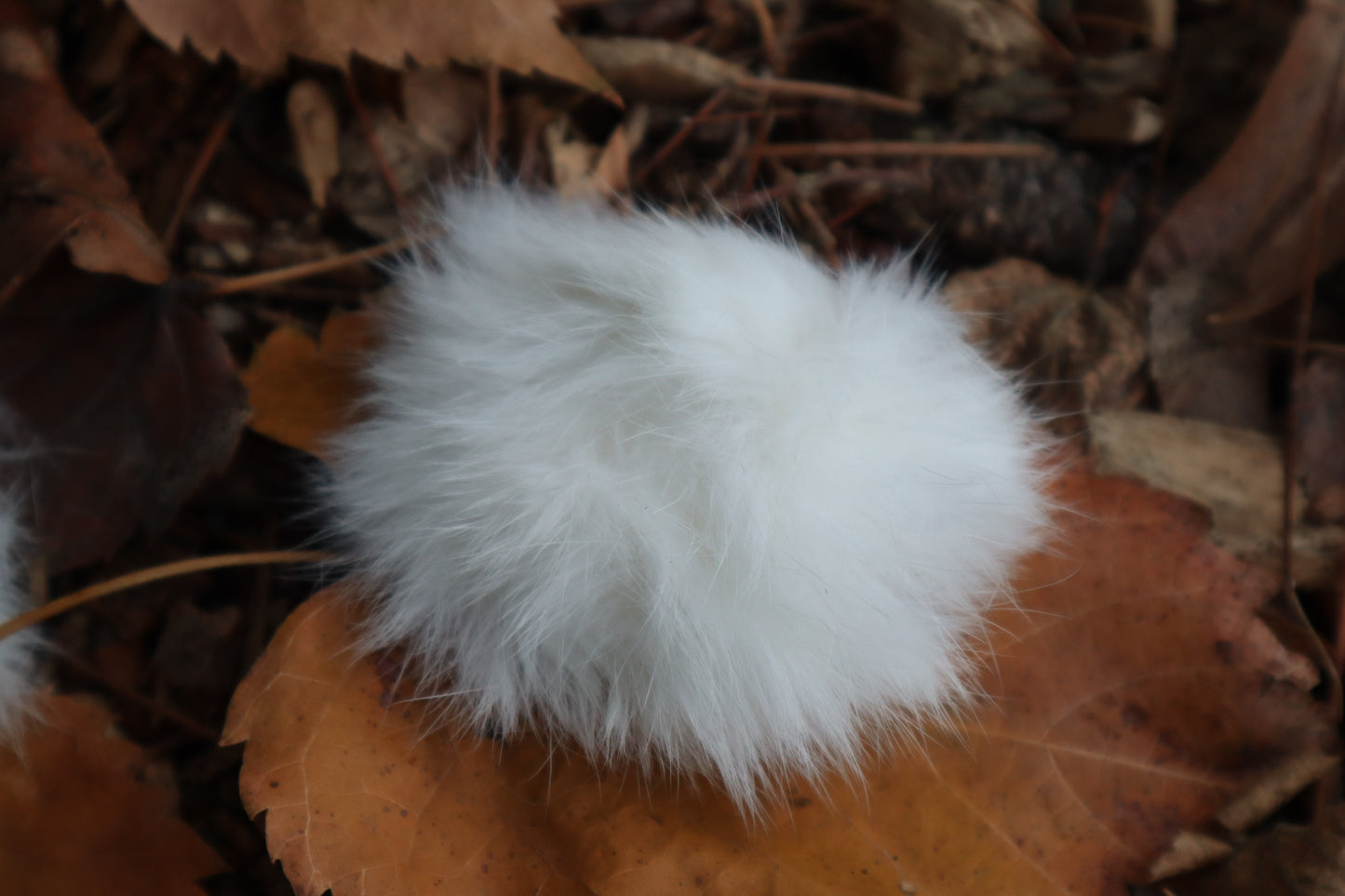 Rabbit Fur Cat Toy