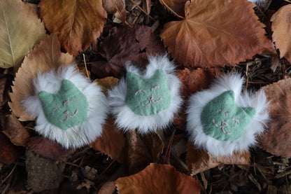 Rabbit Fur Cat Toy